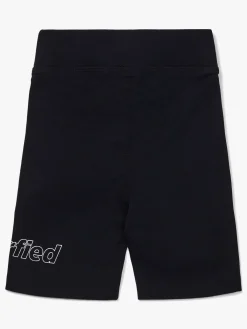 Hyperfied Jersey Logo Biker Shorts, Anthracite