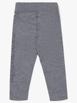 Hyperfied Jersey Logo Tights, Grey Melange