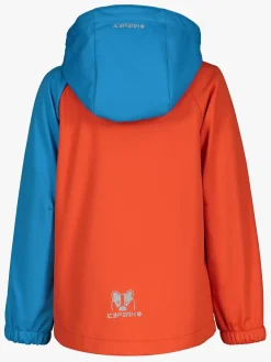Børn Icepeak Overtøj>Jenett Softshelljakke, Koralrød