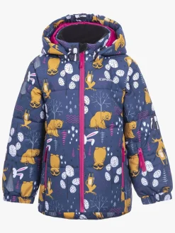 Børn Icepeak Jolo Skijakke, Mørkeblå