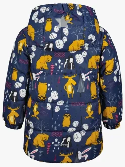 Børn Icepeak Jolo Skijakke, Mørkeblå