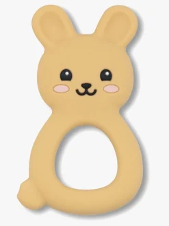 Jellystone Designs Babylegetøj> Kanin Bidering Silikone, Tan