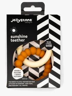 Jellystone Designs Babylegetøj*Sunshine Bidering, Honey Oatmeal Flerfarvet