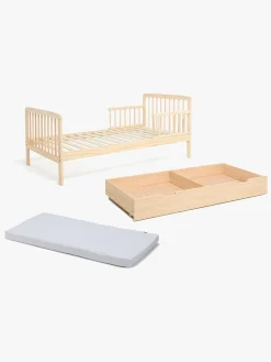 Børn JLY HEAVEN Juniorseng MEYA inkl Sengeopbevaring & Madras 70x140, Træ