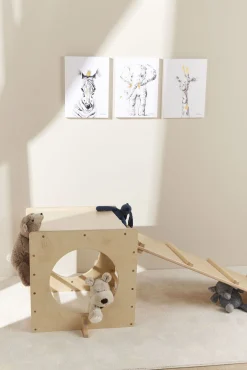 JLY Børnemøbler*Klatrefirkant i Træ