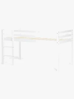 Børn JLY Børnesenge & Tilbehør></noscript>PIRAT Juniorseng m. Sengegardin 90x190, Hvid