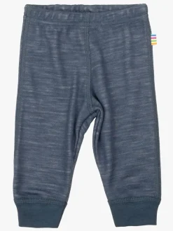 Børn Joha Underdele>Leggings Merinomix, Dark Denim