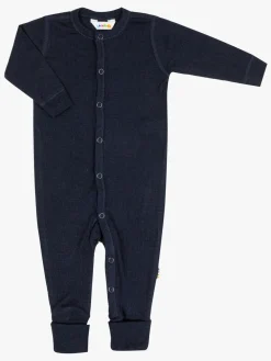 Børn Joha Pyjamas Merinould, Navy