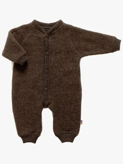 Børn Joha Uldtøj|Flyverdragter>Ulddragt Merino, Dark Brown