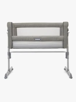 Børn Joie Børnesenge & Tilbehør>Roomie Glide Bedside Crib og Weekendseng, Foggy Gray
