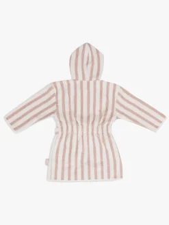 Børn Jollein Badekåbe 1-2 År, Stripe Wild Rose
