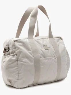 Jollein Pusletasker*Embossed Lily Pusletaske, Sand Beige