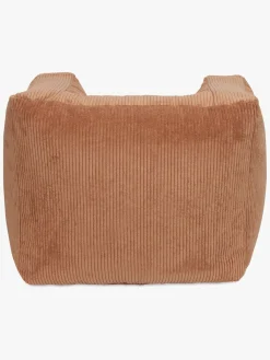 Jollein Børnemøbler*Sækkestol Kraftig Fløjl, Caramel Brun