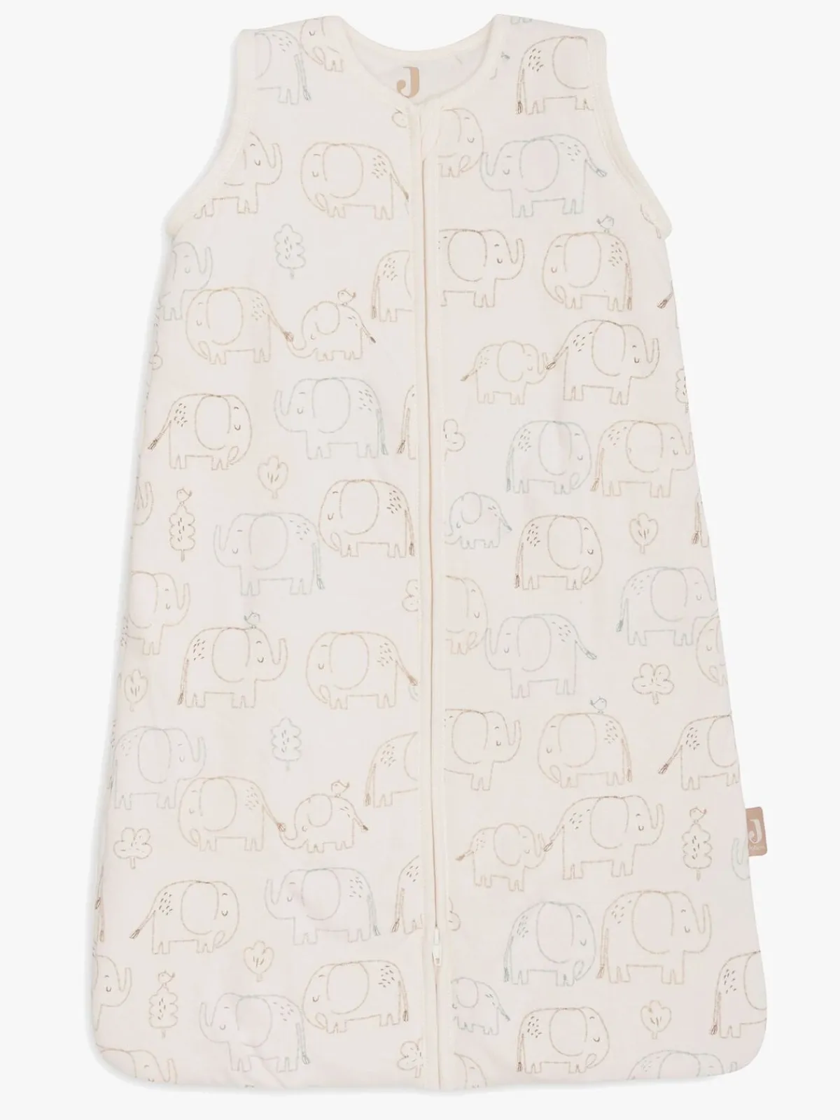 Børn Jollein Sovepose med Aftagelig Ærmer 90 cm, Elephant Tales