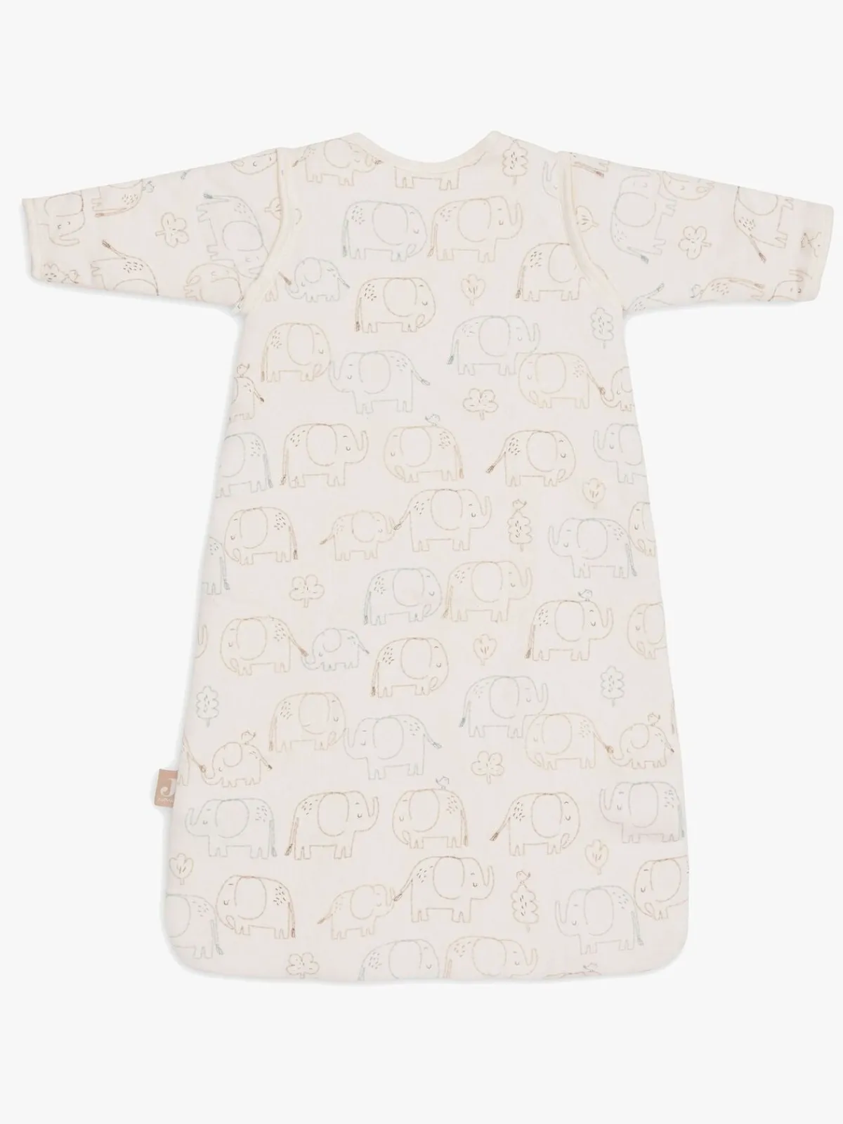 Børn Jollein Sovepose med Aftagelig Ærmer 90 cm, Elephant Tales
