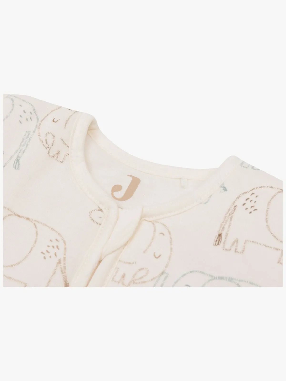 Børn Jollein Sovepose med Aftagelig Ærmer 90 cm, Elephant Tales