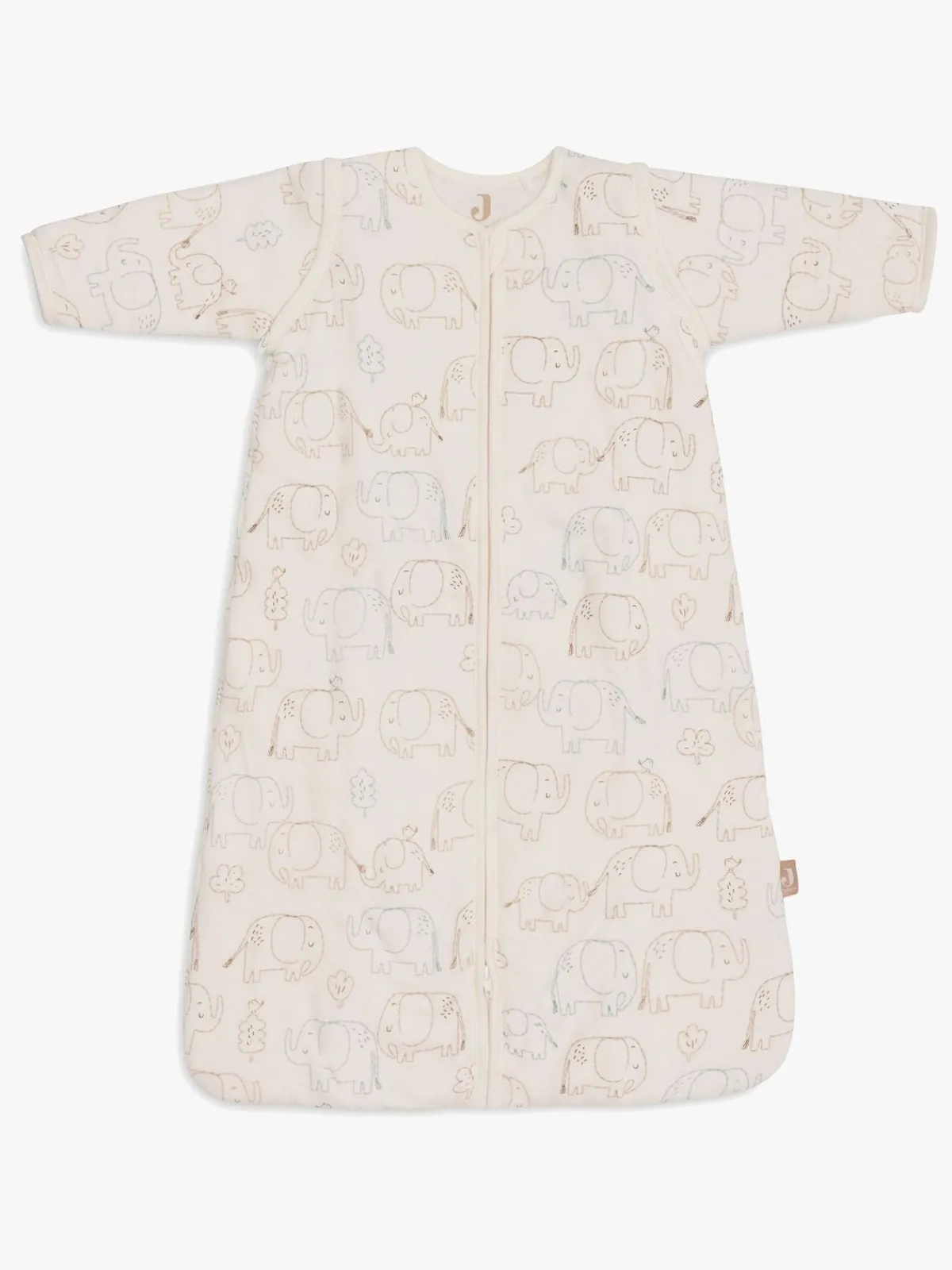 Børn Jollein Børnesenge & Tilbehør>Sovepose med Aftagelig Ærmer 70 cm, Elephant Tales