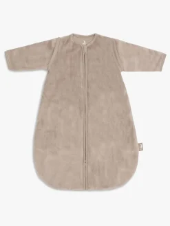 Børn Jollein Sovepose med Aftagelig Ærmer Rundt 60 cm, Velvet Milk Coffee