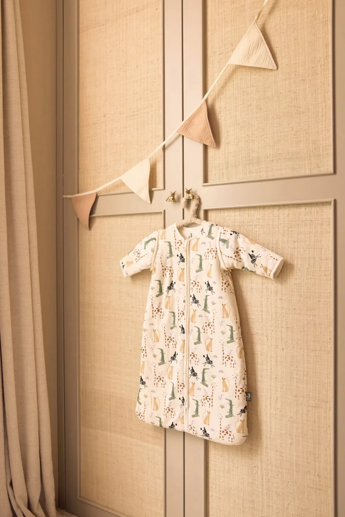 Jollein Børnesenge & Tilbehør*Sovepose med Aftagelig Ærmer 70 cm, Jungle Jambo