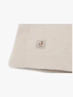 Jollein Interiør*Strikket Tæppe Cozy, Ivory