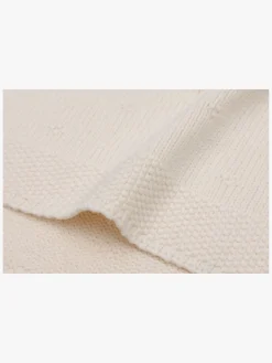 Jollein Interiør*Strikket Tæppe Cozy, Ivory