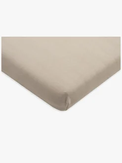 Børn Jollein Stræklagen Bomuldsjersey 40x80cm, Nougat