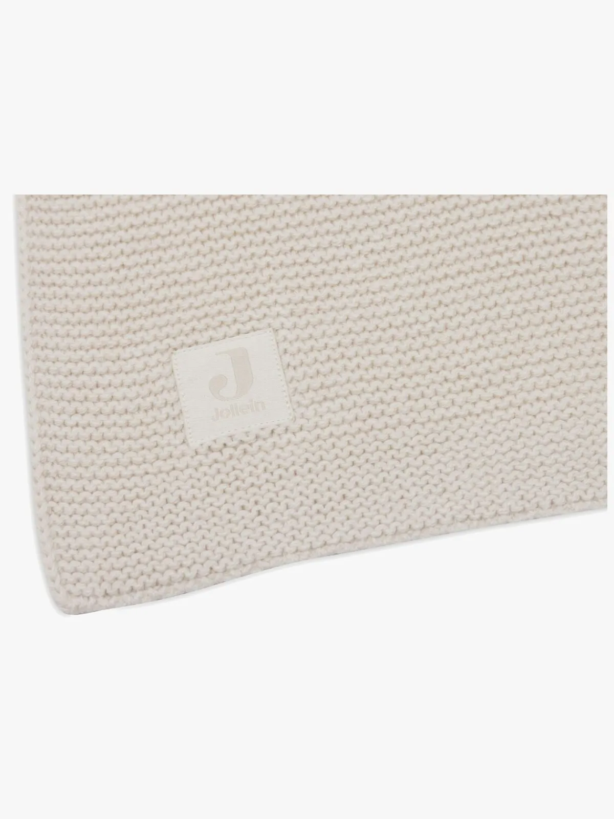 Børn Jollein Tæppe 75x100 cm Basic Knit, Oatmeal