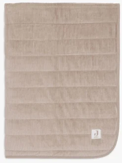 Jollein Interiør*Tæppe 75x100 cm Velvet Rib, Milky Coffee