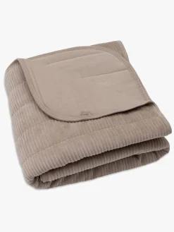 Jollein Interiør*Tæppe 75x100 cm Velvet Rib, Milky Coffee