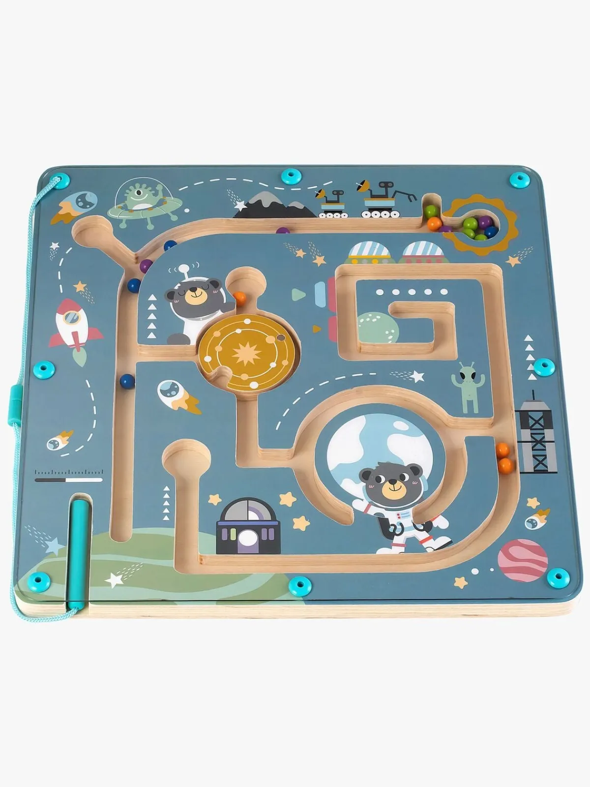 Kinder and Kids Babylegetøj>Labyrint med Magnetisk Pen & Kugler Det Ydre Rum