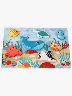 Børn Kinder and Kids Puslespil Hav, Multifarvet