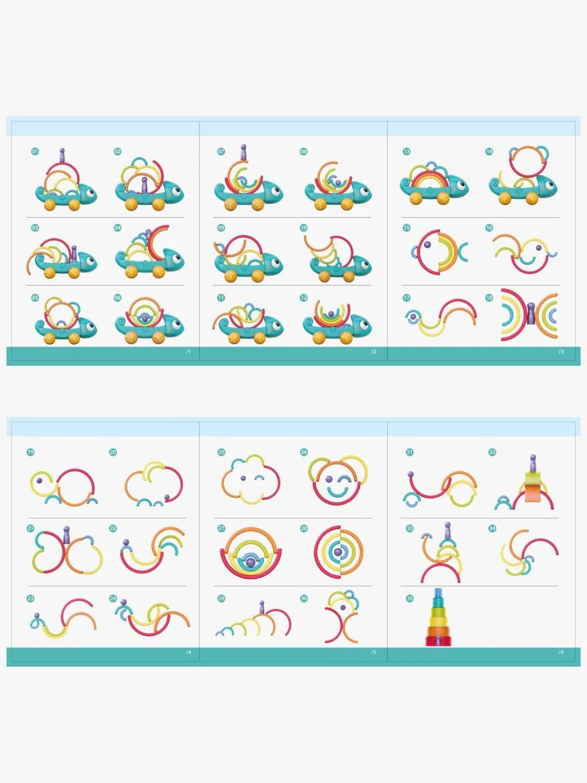 Kinder and Kids Træklegetøj Dyr