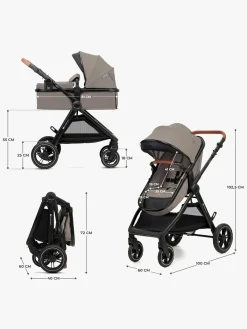 Kinderkraft ESME 2-in-1 Duovogn, Sand