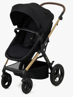 Kinderkraft MOOV 2 Air 3-in-1 Kombivogn, Pure Black