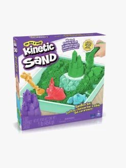 KineticSand Kinetic Sand Legesæt Sandkasse Grøn