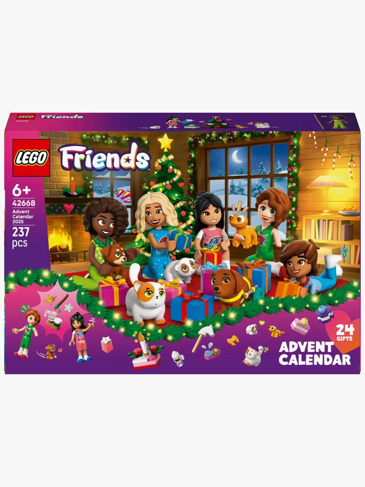 Lego Byggesæt & Lego|Julekalendere>Friends 42668 Julekalender 2025