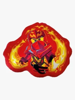 Børn Lego NINJAGO KAI  Formet Pude 40cm, Rød