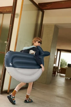 Liewood Vandleg*Adalyn Hval Bademadras, Whale Blue Blå