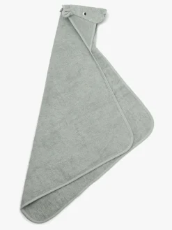 Liewood Albert Håndklæde med Hætte, Hippo Dove Blue