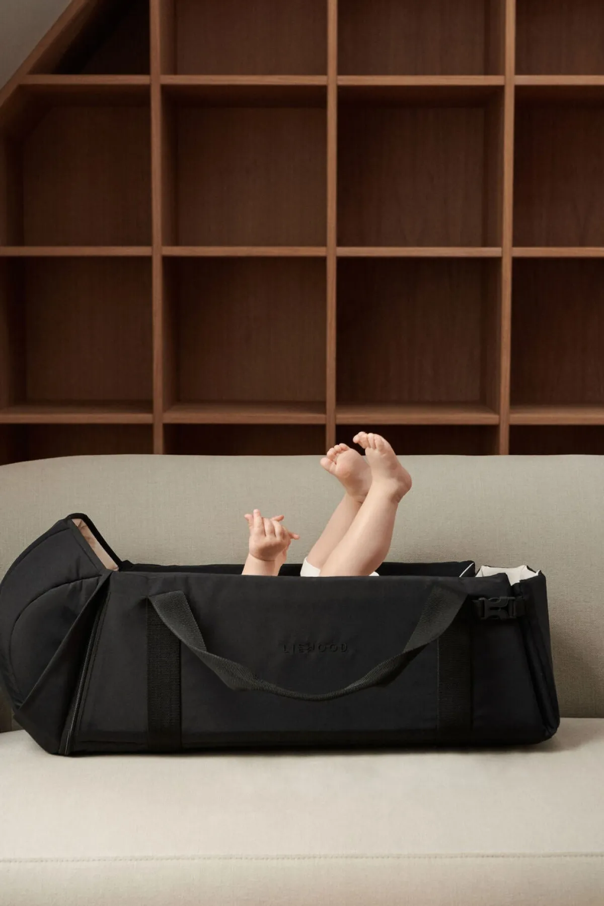 Liewood Vogndele>Amber Babylift, Black