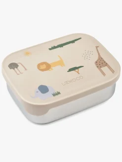 Liewood Spisetid*Arthur Madkasse Mønstret, Safari/Sandy Beige