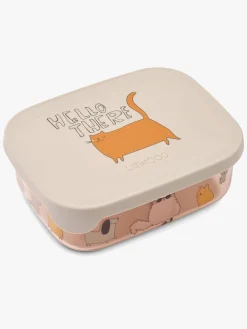 Liewood Spisetid*Arthur Tritan Madkasse, Cats & Dogs/Sandy