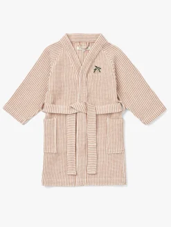 Børn Liewood Bertha Badekåbe Stripe, Tuscany Rose/Creme de la Creme