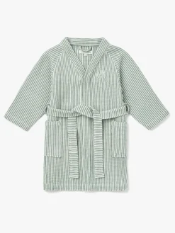 Børn Liewood Bertha Badekåbe Stripe, Peppermint/Creme de la Creme