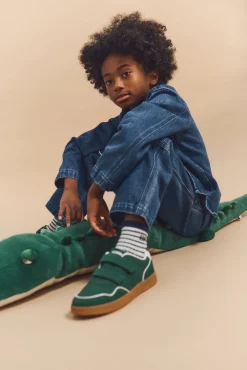 Børn Liewood Claudina Sneakers, Green Garden / Creme De La Creme