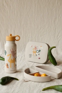 Liewood Spisetid></noscript>Eugene  Sammenfoldelig Madkasse, Around the world/Sandy