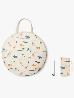 Liewood Uv & Strand*Everett Pop Up UV-Telt med Pool, Safari sandy mix