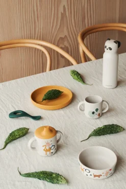 Liewood Spisetid></noscript>Falk Drikkedunk Panda 350 ml, Sandy