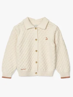 Børn Liewood Jane Strikket Cardigan, Sandy