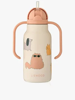 Liewood Spisetid*Kimmie Drikkedunk 250 ml, Cats & Dogs/ Sandy